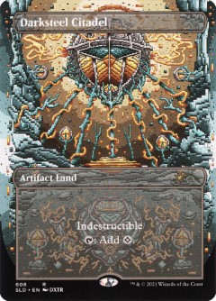 Darksteel Citadel Secret Lair Drop - Mirrodinsanity Art